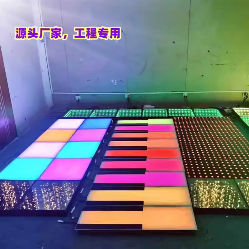 Floor tile lamp
