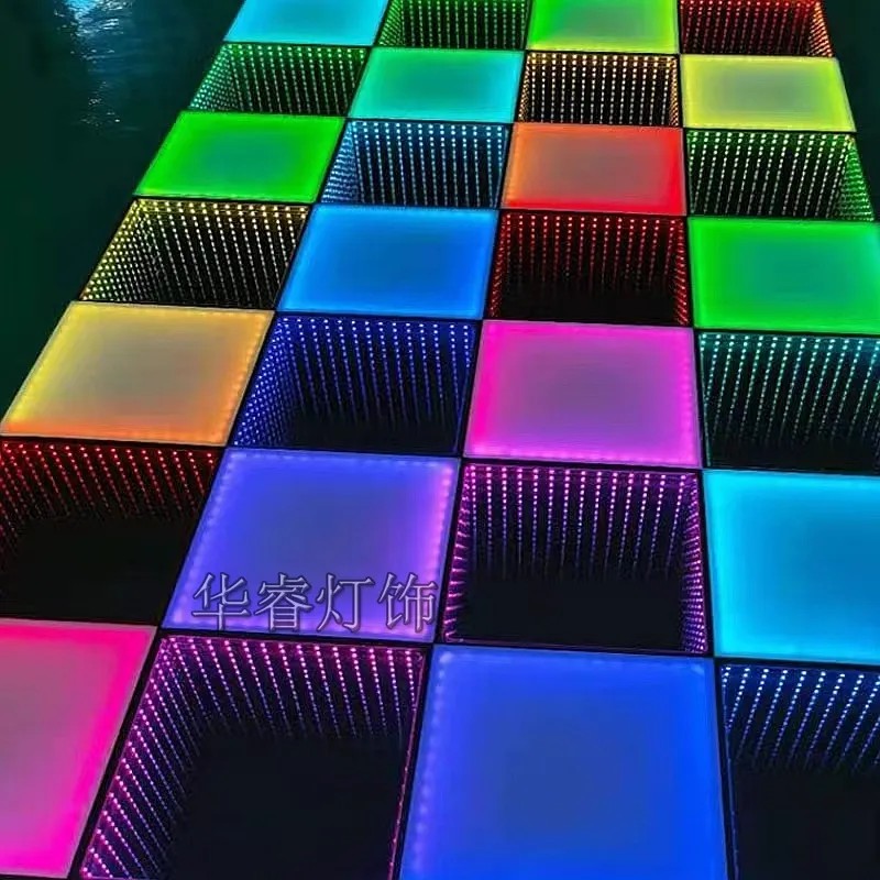 Floor tile lamp