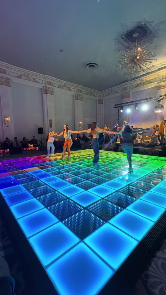 3D  led  dance floor