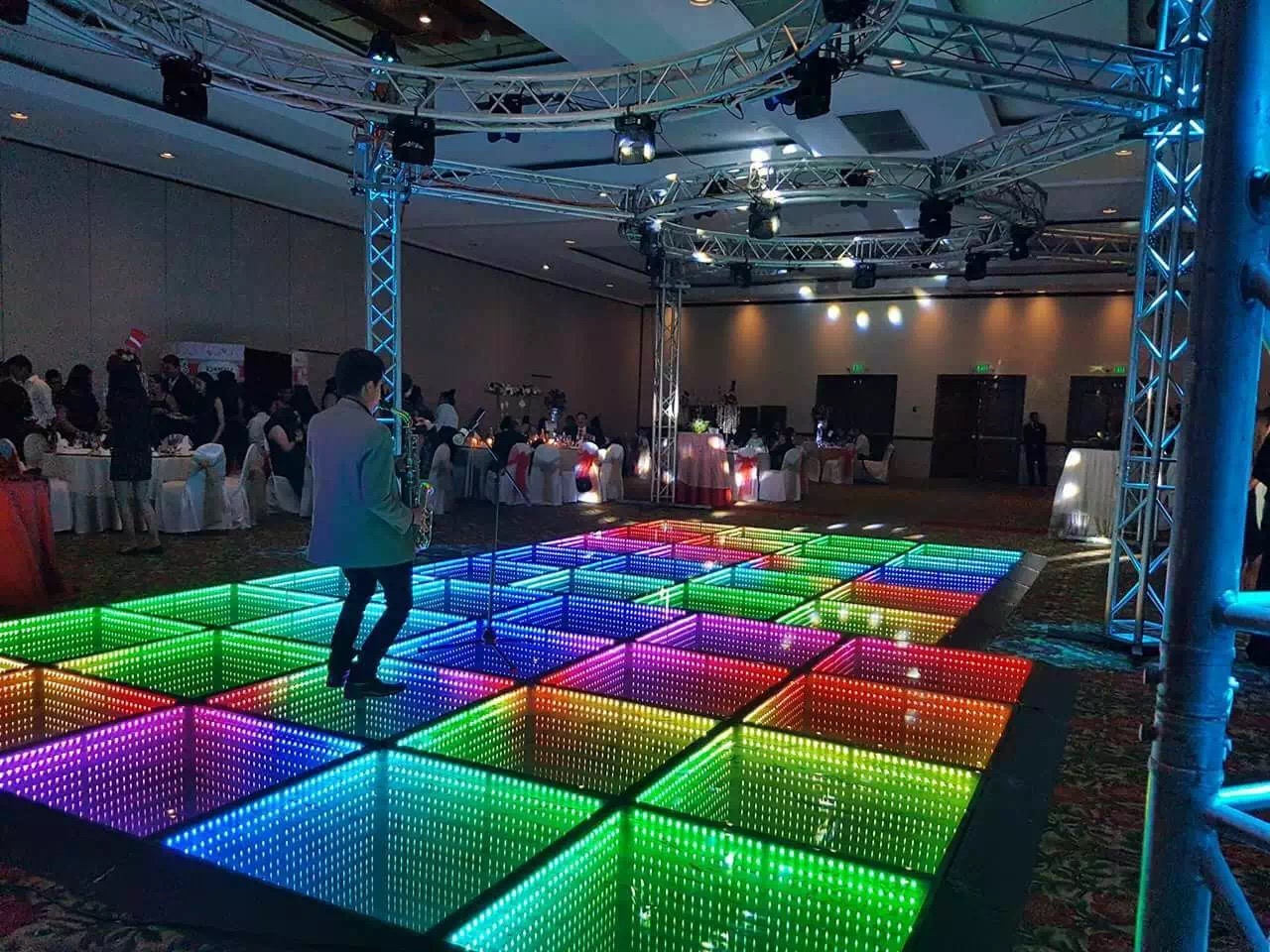 3D LED Dance Floor | 3D Infinity & Mirror Effects