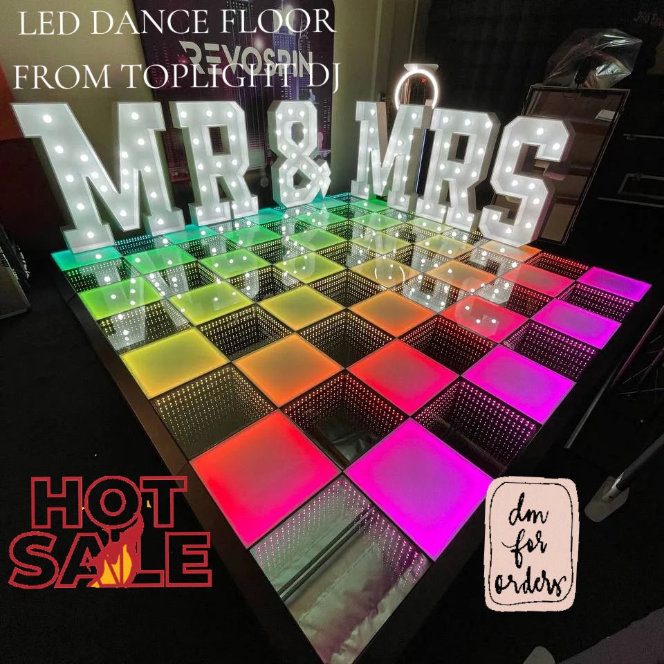 3D LED Dance Floor | 3D Infinity & Mirror Effects