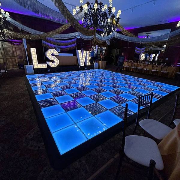 3D  led  dance floor