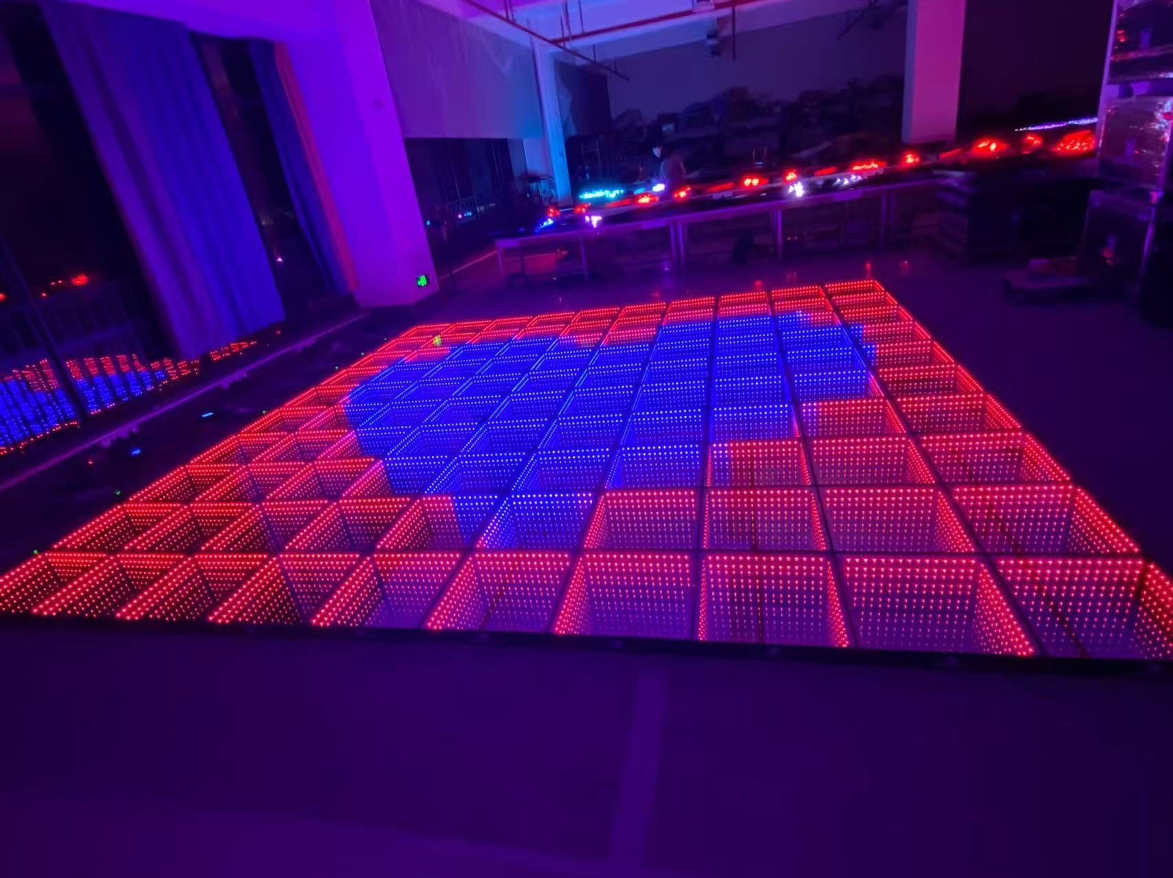 3D LED Dance Floor | 3D Infinity & Mirror Effects