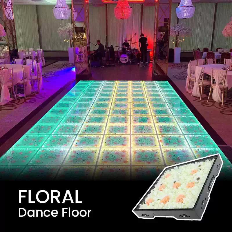 FLoral dance floor