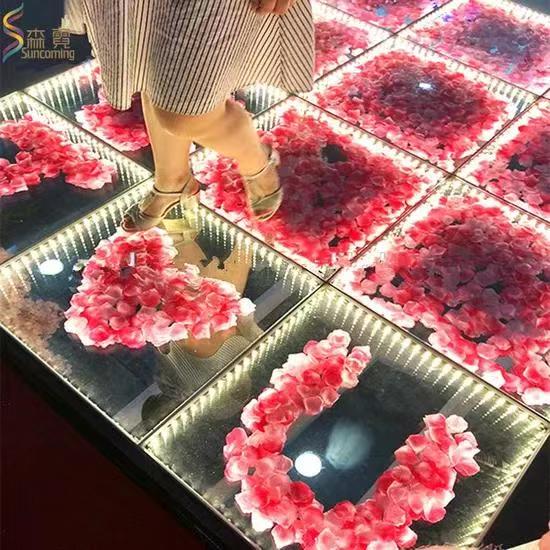 FLoral dance floor