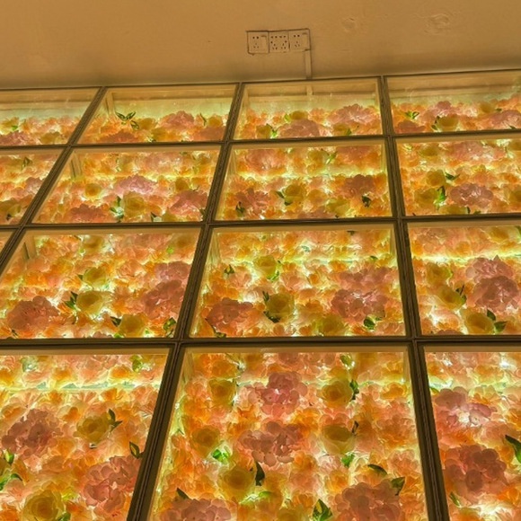 FLoral dance floor