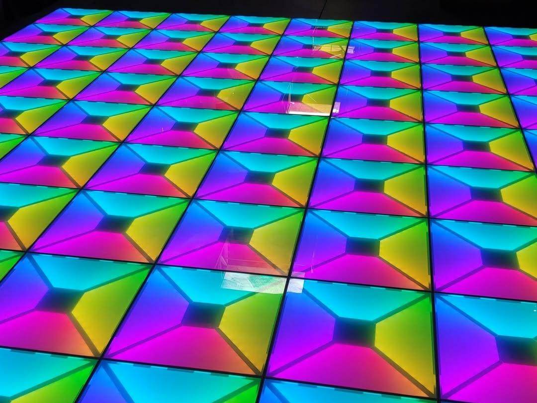 Custom-designed-colorful-LED-dance-floor