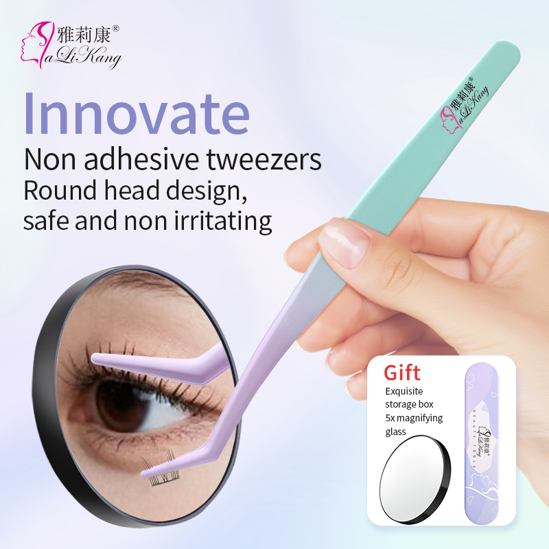 False eyelash tweezers, glue-free tweezers