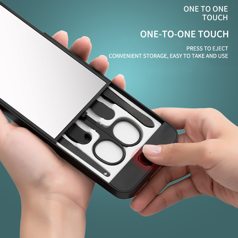 Manicuring and beauty makeup tool set