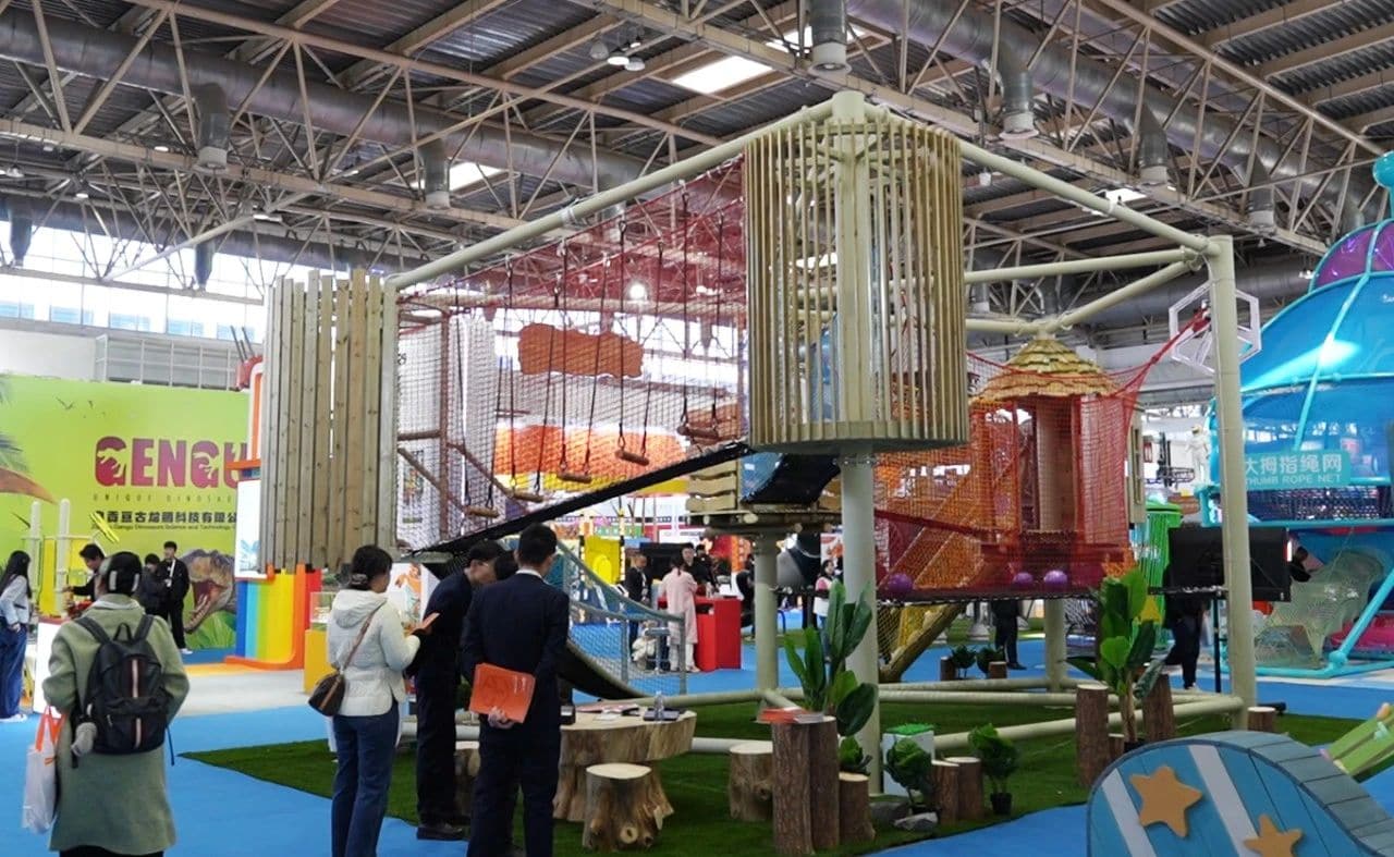 Ropecube Debuts at the 2025 CAE China Amusement Equipment Exhibition, Leading the Trend with Innovative Products