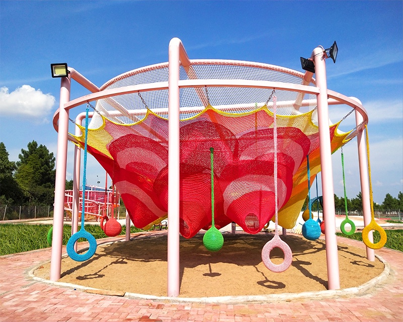 Custom Outdoor Honeycomb Net and Rainbow Net