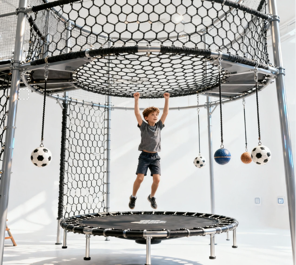 ROCKIN JUMP American-Style Trampoline Climbing Park
