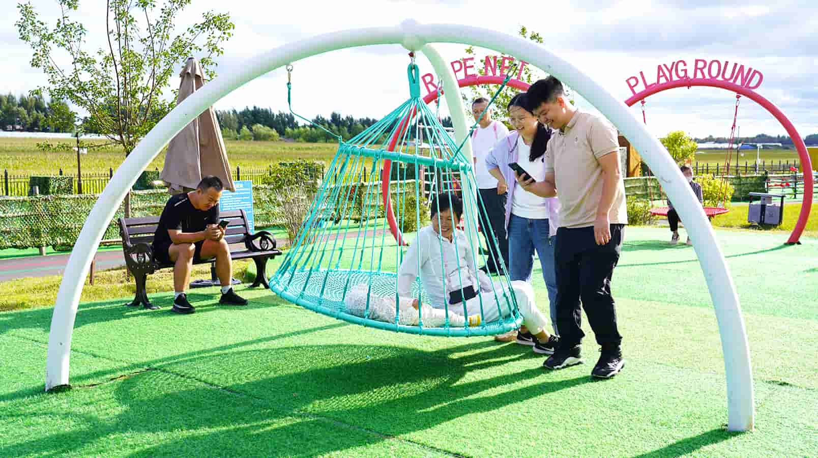 Hongmin Eco-Farm Rope Net Adventure Park: Nature-Based Exploration for Families Hongmin Eco-Farm Rope Net Adventure Park: Nature-Based Exploration for Families