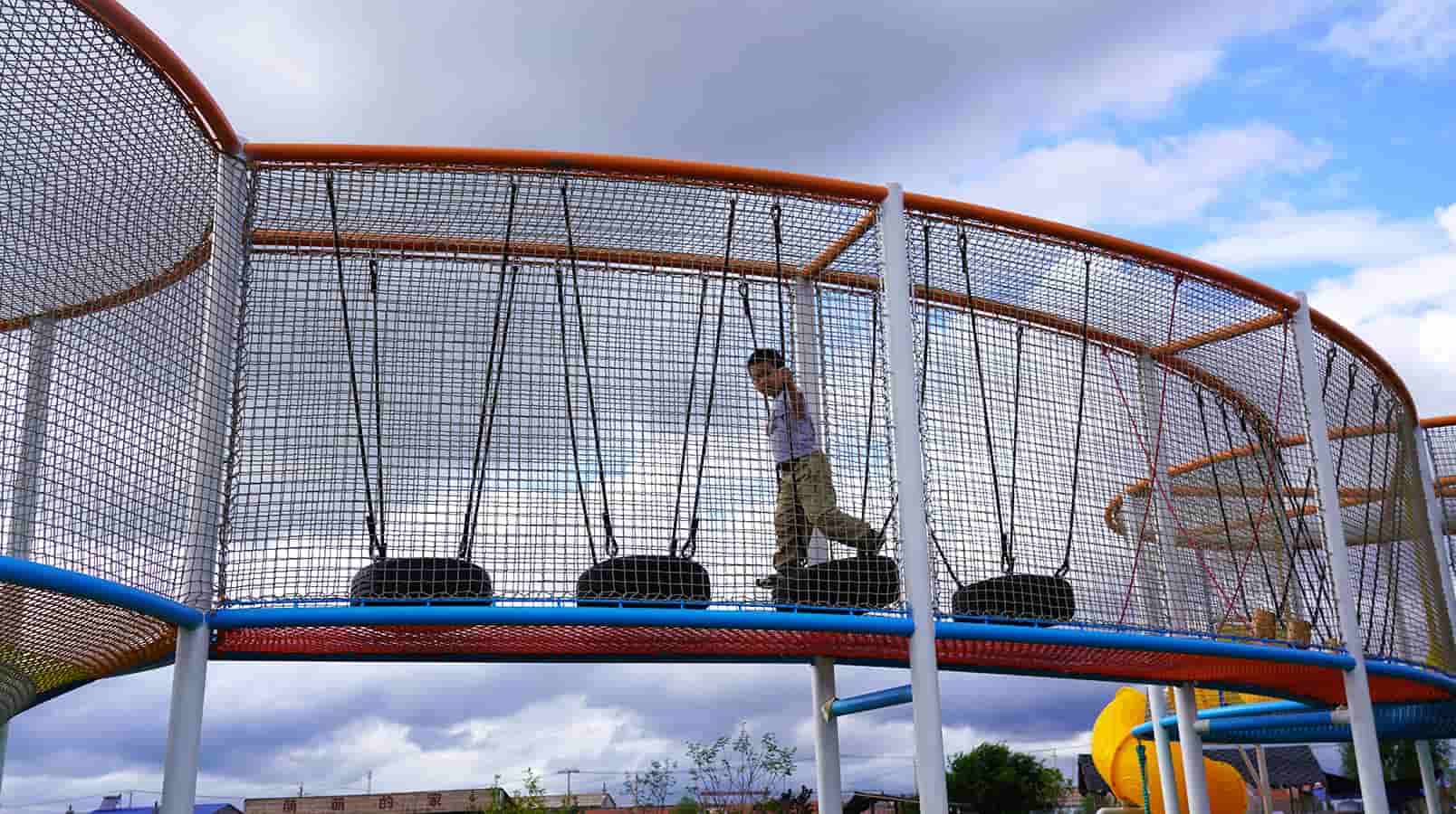 Eco-Farm Rope Net Adventure System