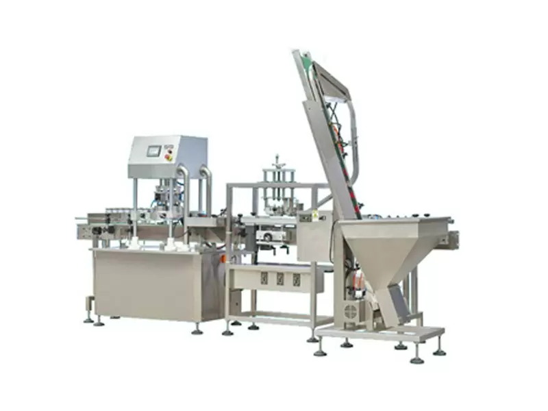 Elevator-type screw capping machine