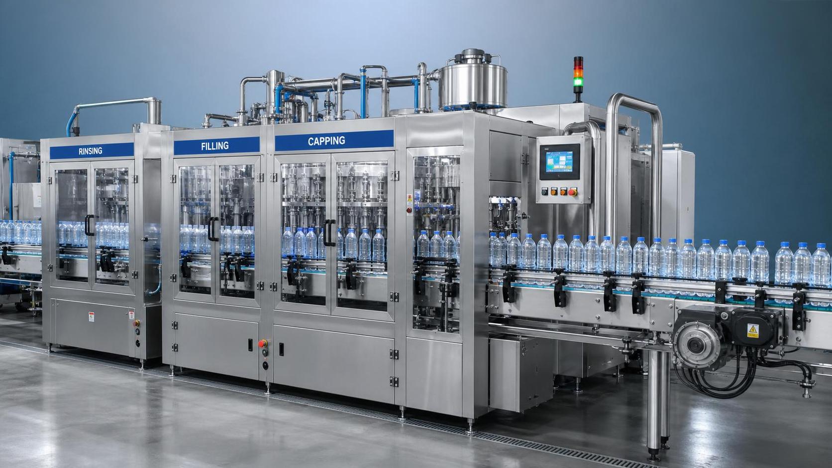 Bottle Filling Production Line: Key Stations and Bottlenecks