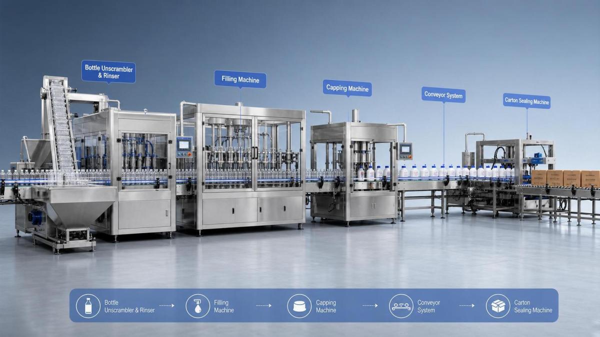 Packaging Filling Line: Matching Filler and End-of-Line Packaging Filling Line: Matching Filler and End-of-Line