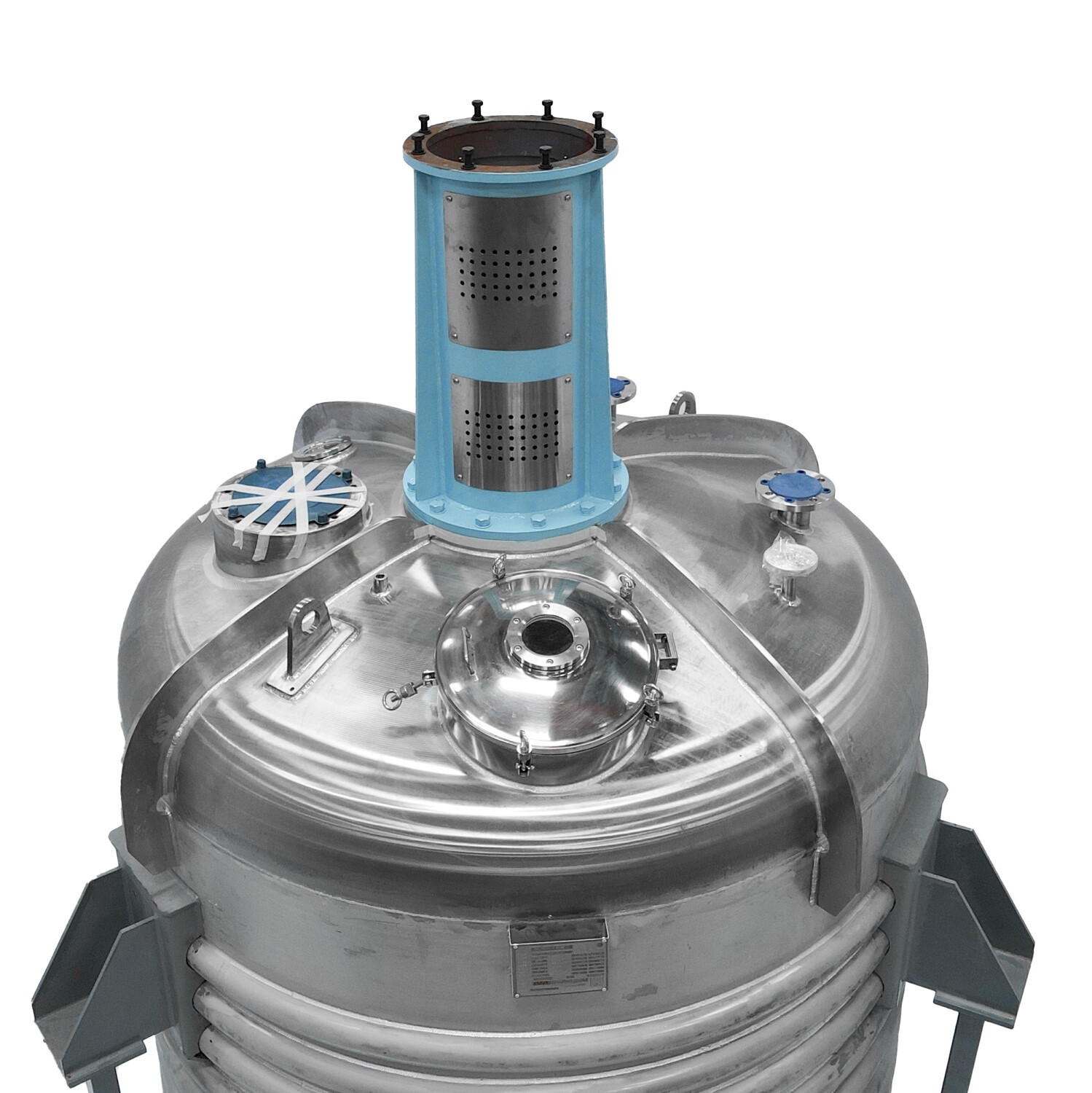 External coil heating reactor