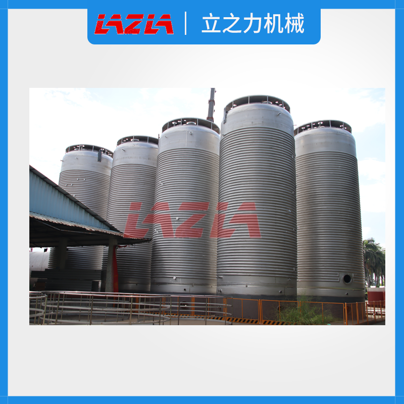 50 cubic meter stainless steel external coil reactor