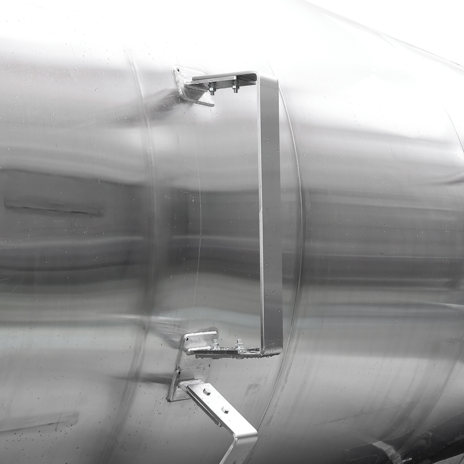 50 cubic meter large stainless steel storage tank