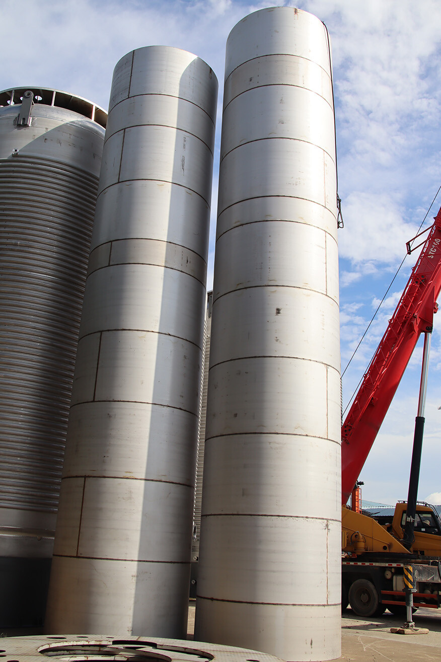 100 cubic meter large stainless steel storage tank