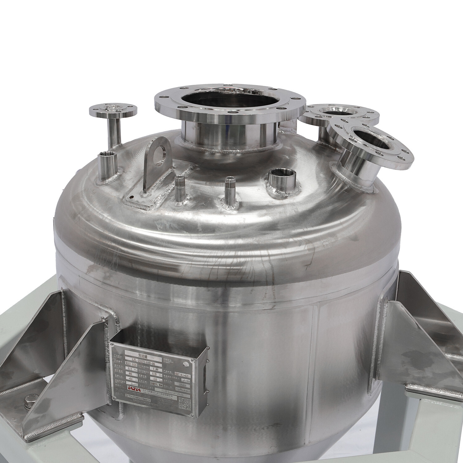 100L Stainless Steel Powder Storage Tank Feeding Silo