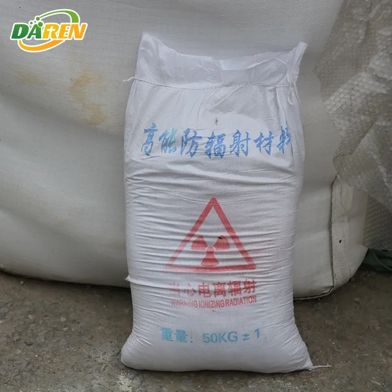 Manufacturer wholesales radiation-shielding barium sulfate sand, dental CT room wall protection barium sand cement