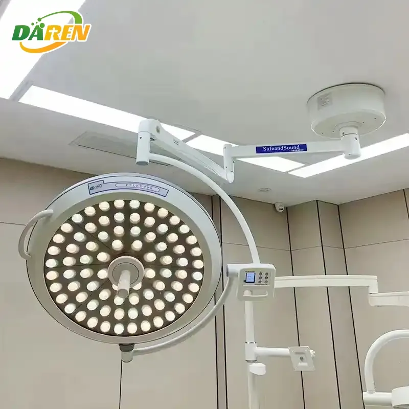 500mm Shadowless LED Surgery Operation Light Electric Ceiling Type for Operation Room