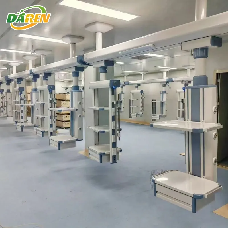 Manufacturer Customized Hospital Surgical Pendant Icu Anesthesia Medical Double Arms Pendant