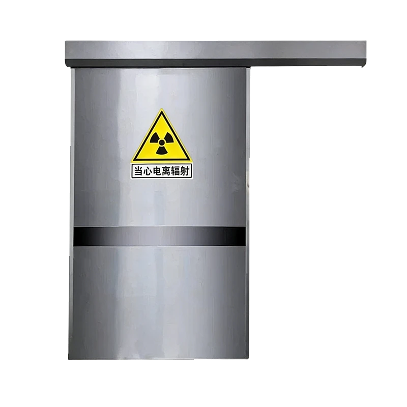 Electric sliding lead door