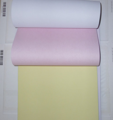 Hight Quality Carbonless Copy Paper for Bank, Telecom, Express Use