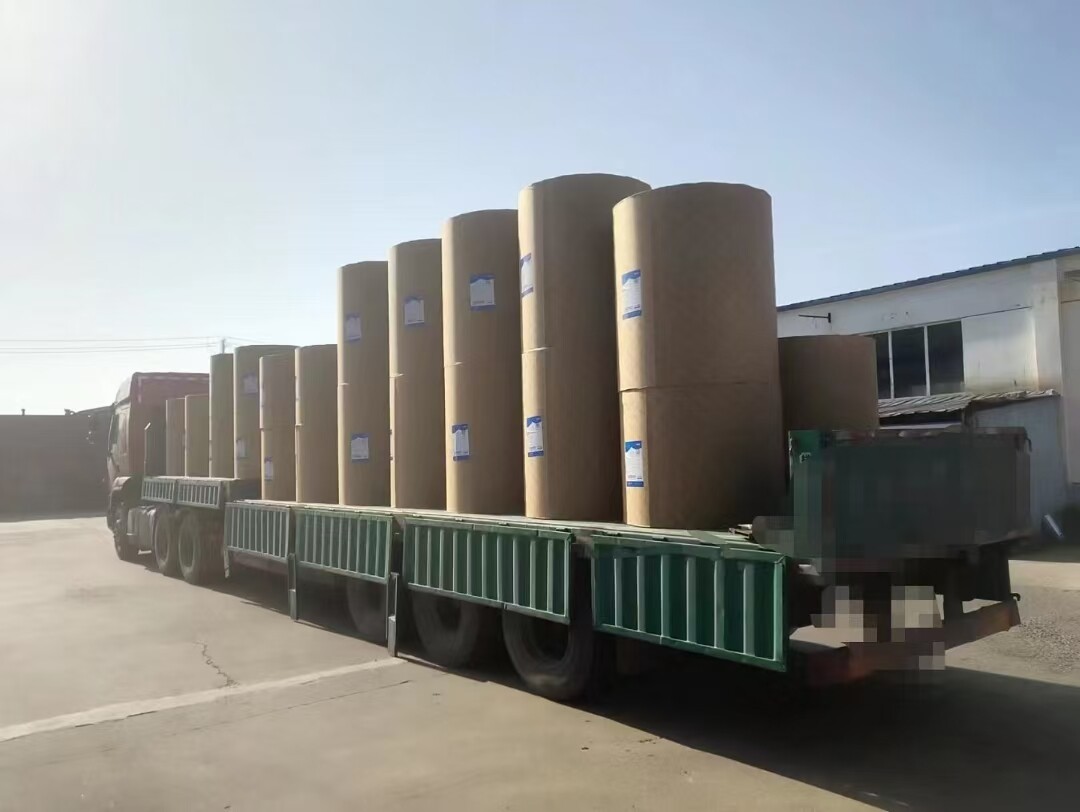 China factory Custom Kraft Paper Tape Jumbo Roll