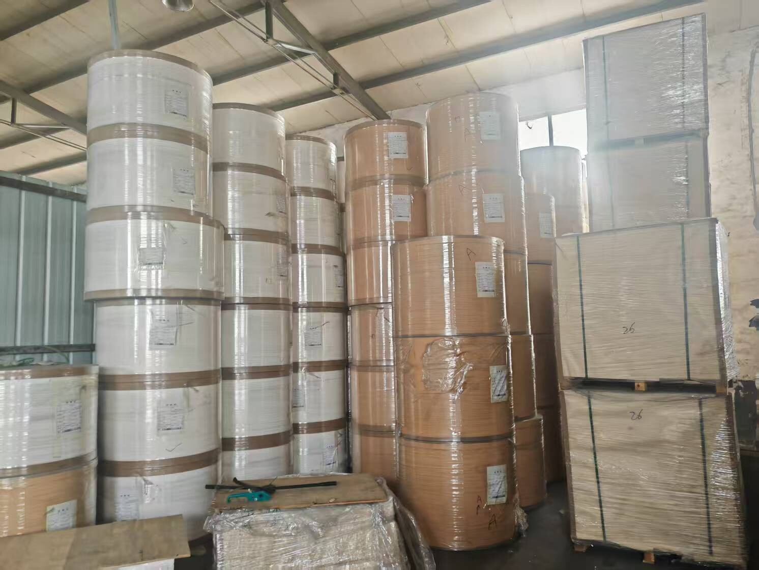 Custom Kraft Paper Tape Jumbo Roll