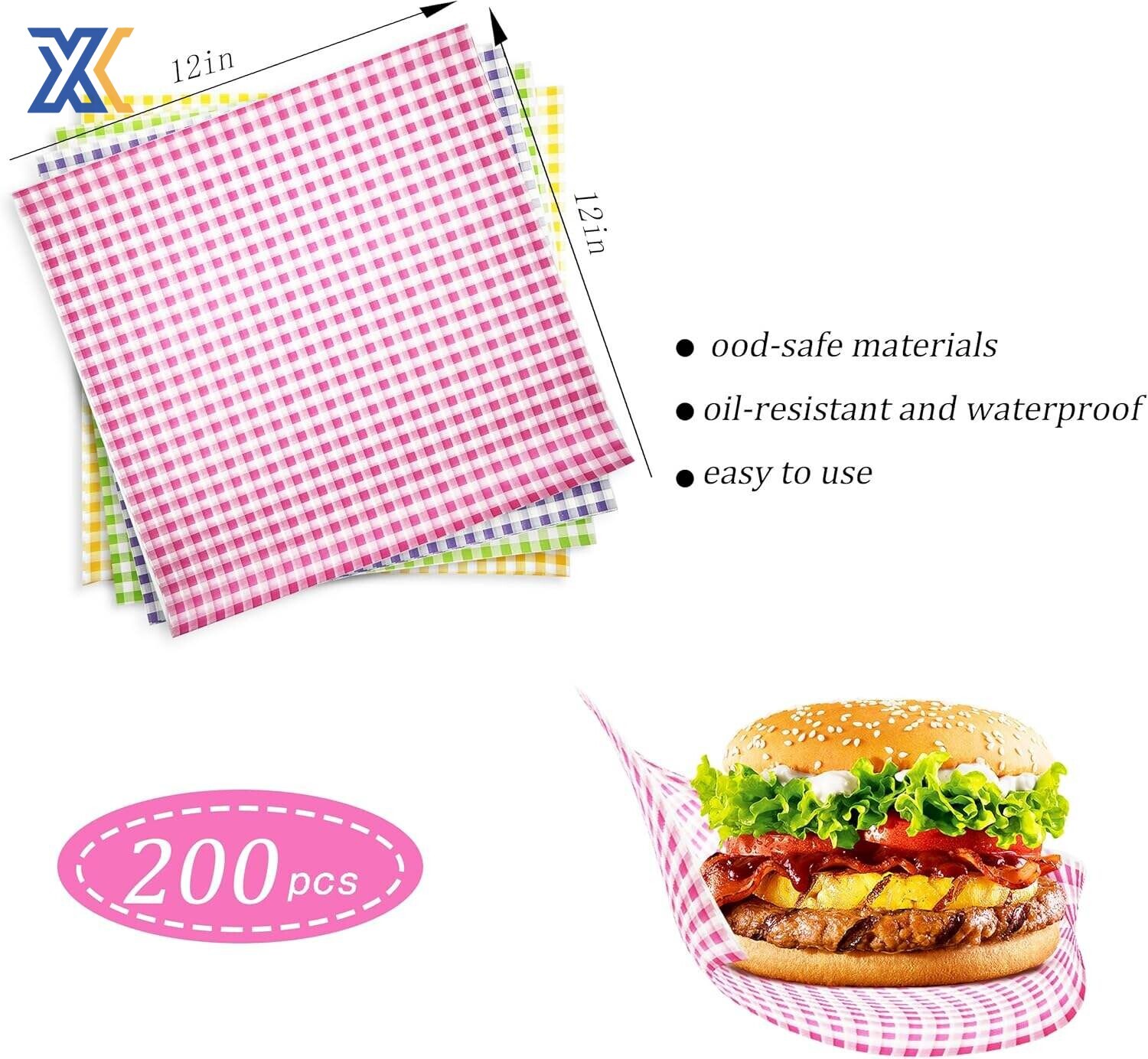 OEM hamburger paper