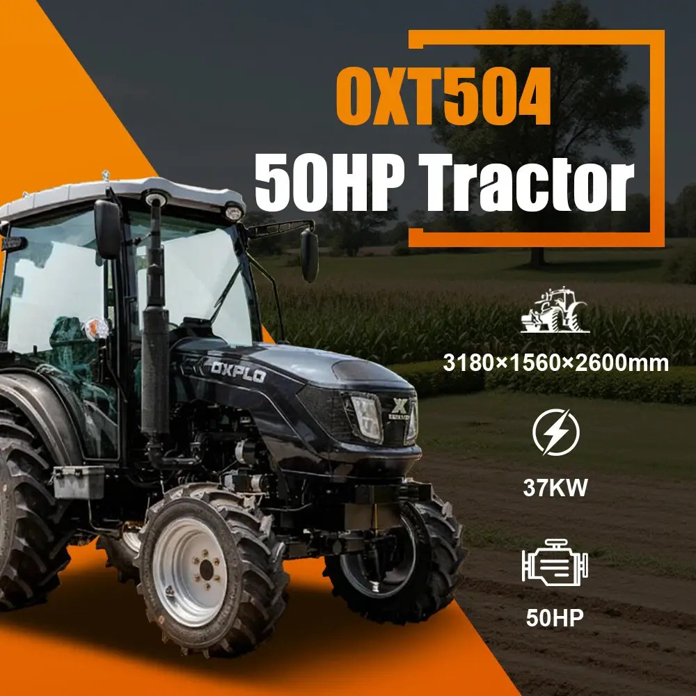 LUYU 50HP 4WD Tractor – A Trusted Solution for European and South American Agriculture
