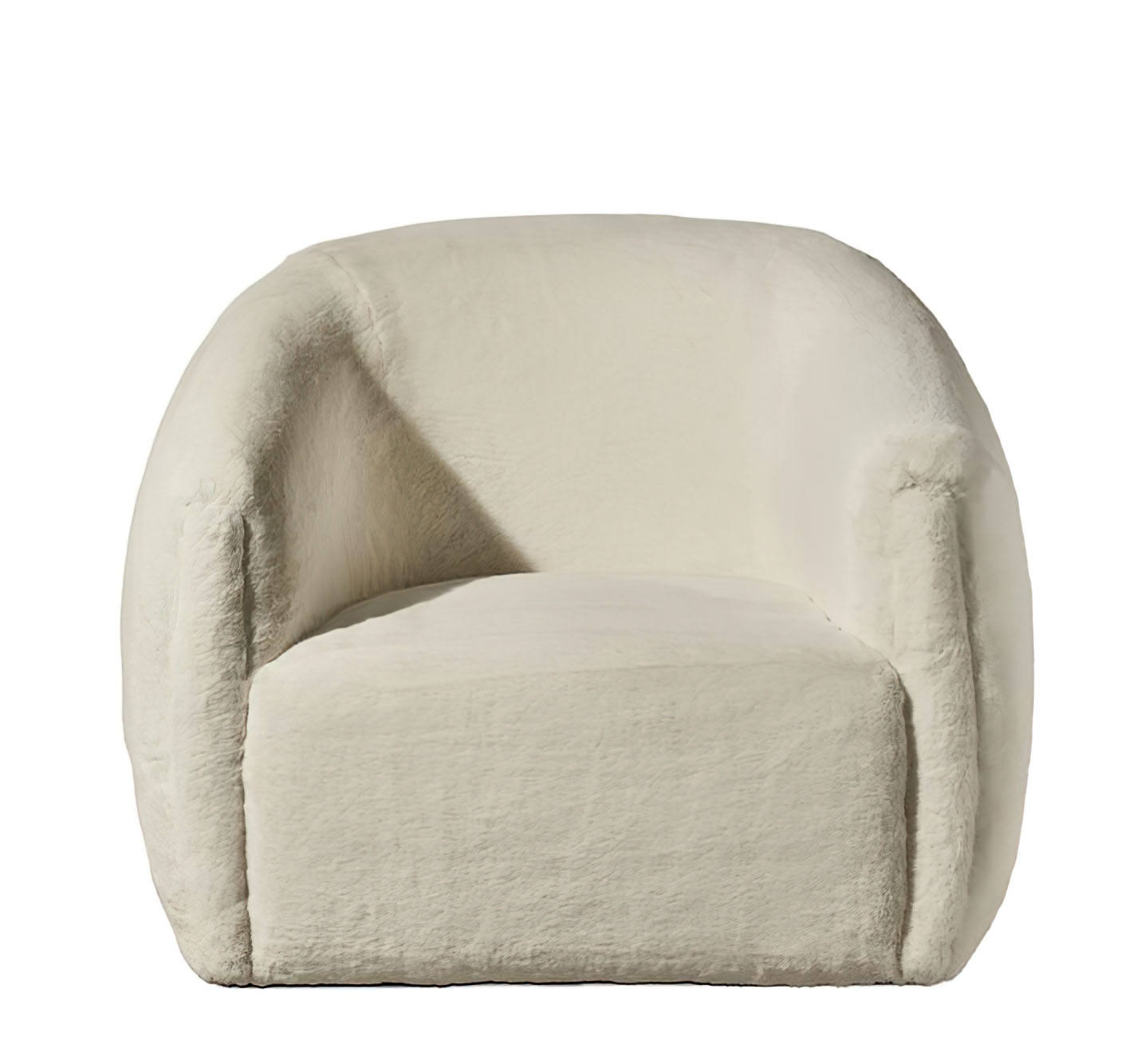 Nordic Lightweight Single-Seat Recliner Sofa Chair for Living Room, Fabric Leisure Heat-Dissipating Sofa