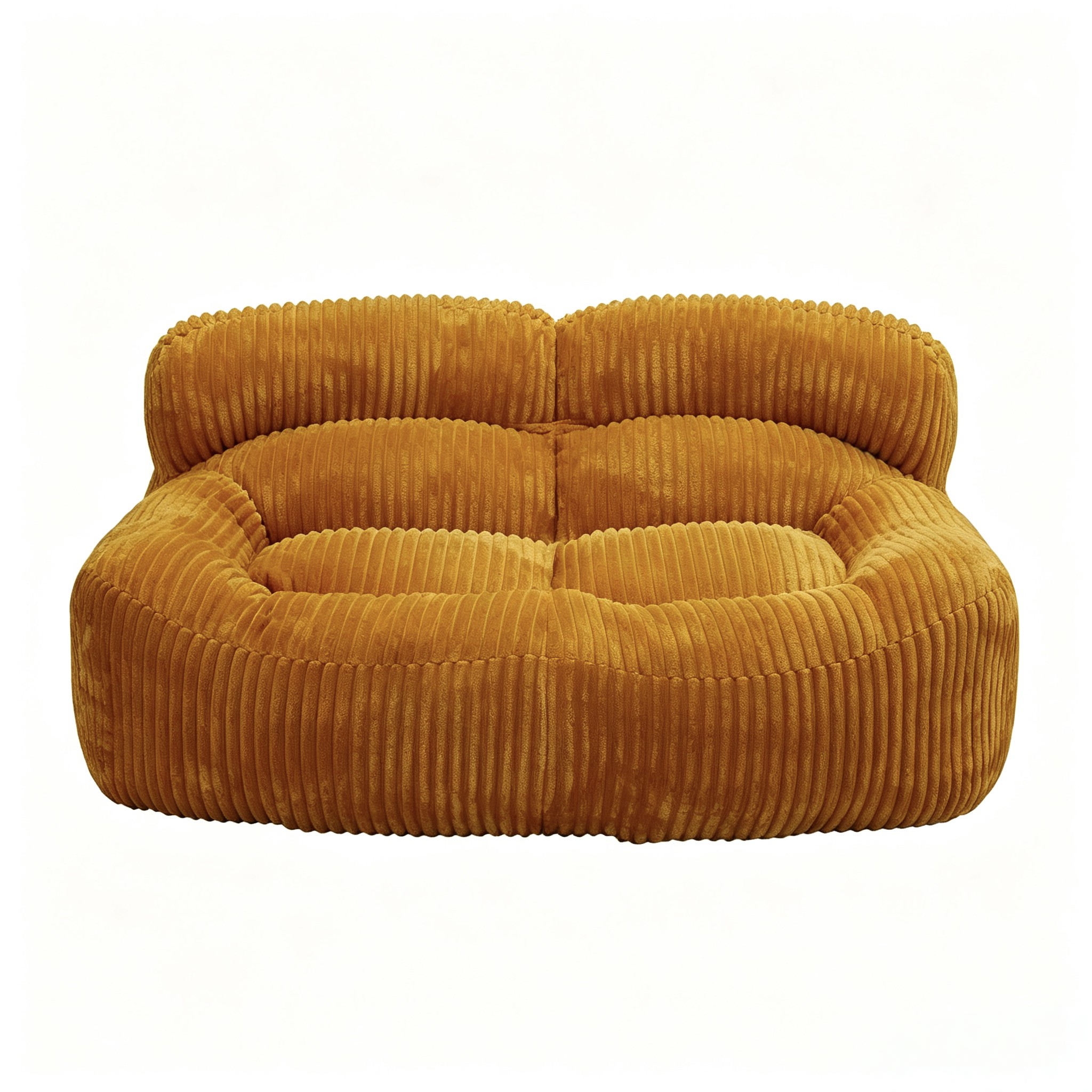 Modern L-Shaped Sofa Set with High-Elastic Sponge Filling for Living Room