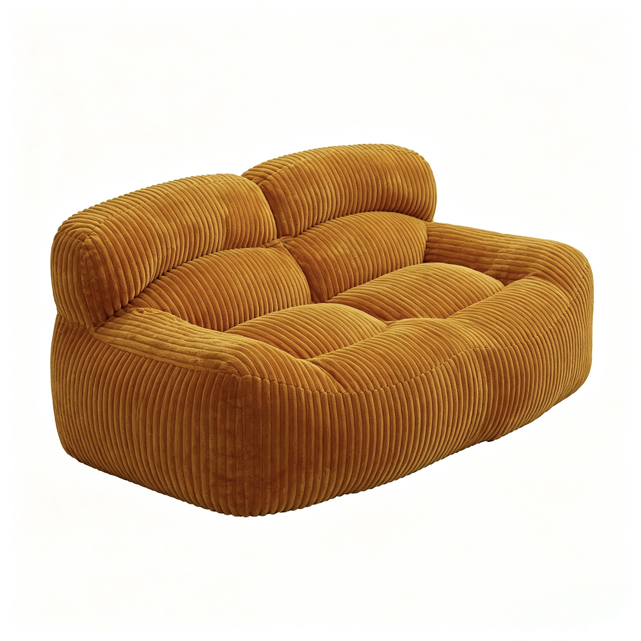 Modern L-Shaped Sofa Set with High-Elastic Sponge Filling for Living Room