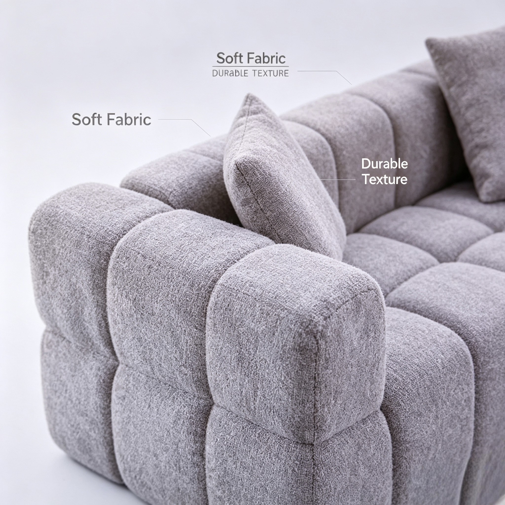 L-Shaped Corner Sofa Set