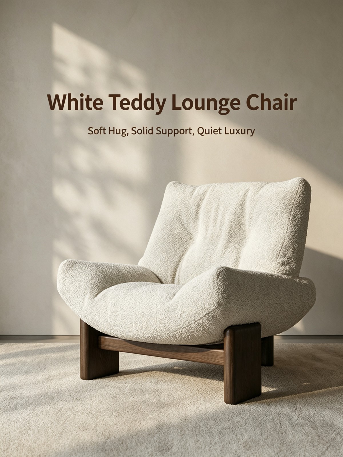 Adjustable Leisure Sofa Chair | Modern Ergonomic Spine Protection Waterproof Fabric for Home Office Dining Room