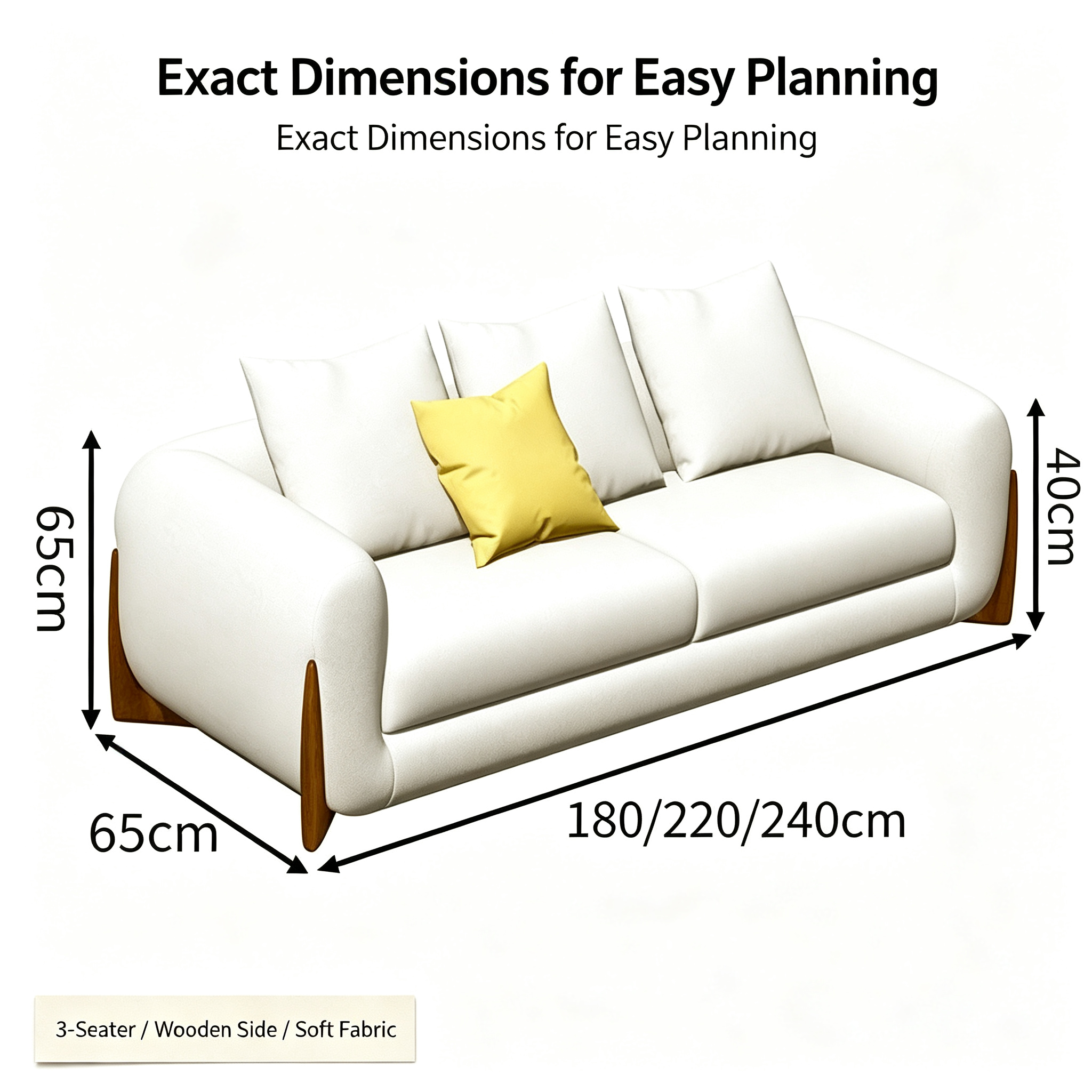 Nordic Modern Modular Fabric Sofa Set with Fleece Upholstery for Apartment Living Room