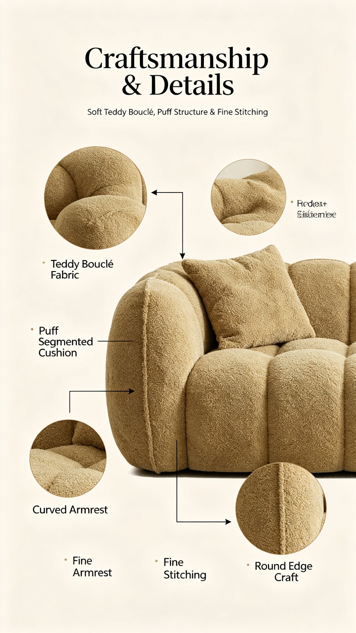 微信图片_20260922095122_477_5 Modern Cream Cloud Bubble Modular Sofa | Soft Boucle Sectional Couch for Living Room