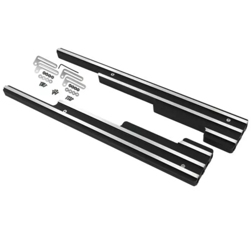 Billet Aluminum Ball Mill Spark Plug Wire Looms Ford Chevy 302 305 350 Billet Aluminum Ball Mill Spark Plug Wire Looms Ford Chevy 302 305 350