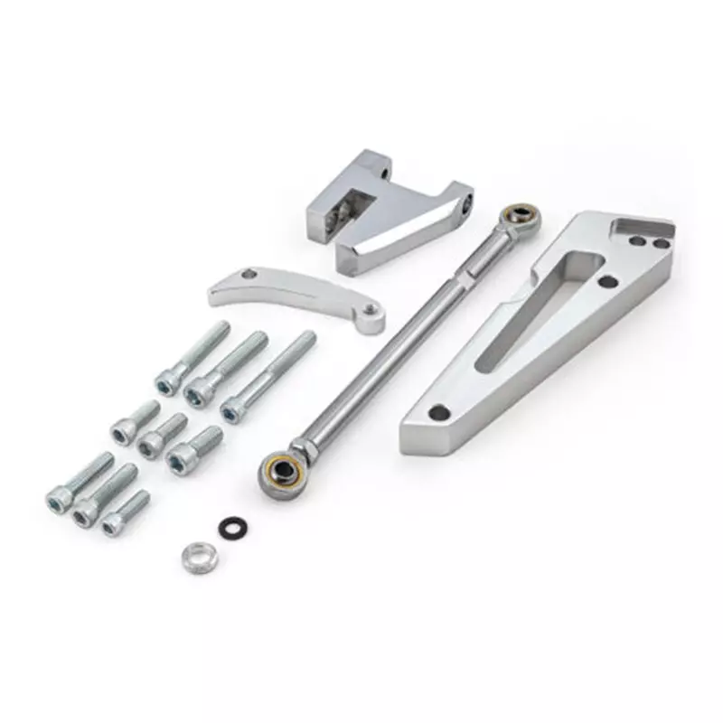 Chevy BBC 454 Short Water Pump SWP Aluminum Alternator Bracket Kit Chevy BBC 454 Short Water Pump SWP Aluminum Alternator Bracket Kit