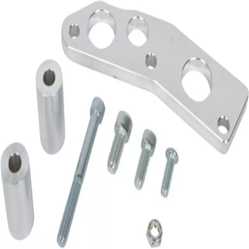Small Block Chevy Power Steering Bracket Pulley Aluminum SBC LWP 350 Small Block Chevy Power Steering Bracket Pulley Aluminum SBC LWP 350