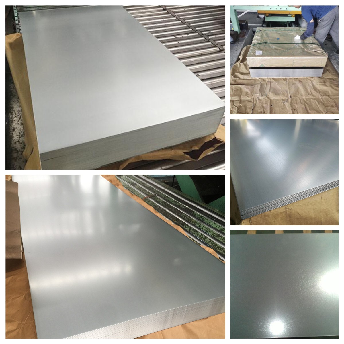 无花镀锌板拼图