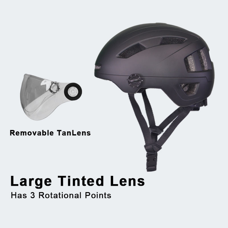 EW-618 With Visor+Magnetic Lens+Tail Light