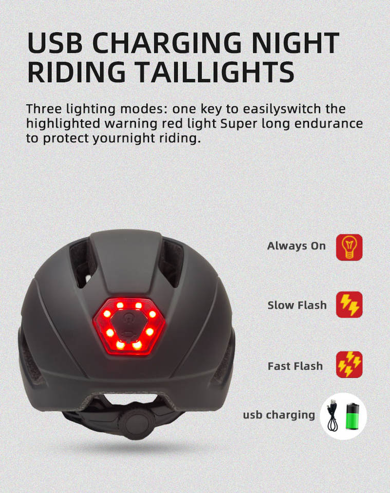 YL218 With Rear Light and Bluetooth