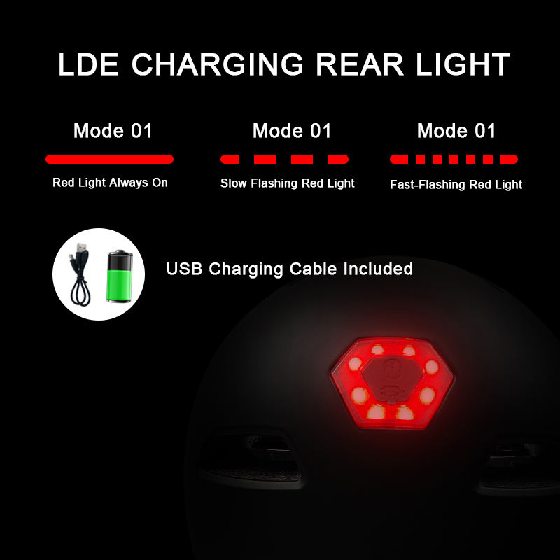 YL518 With Rear Light And Magnetic Lens