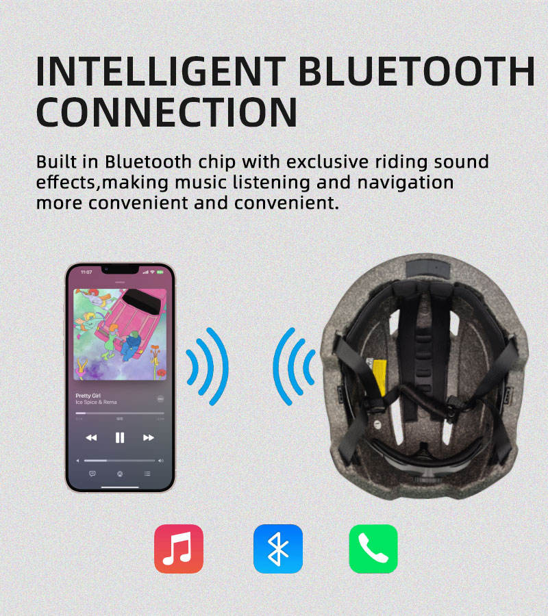 YL218 With Rear Light and Bluetooth